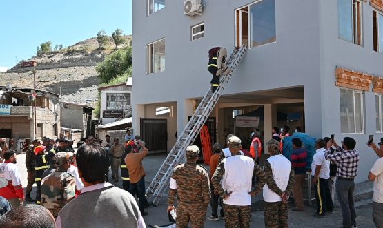 Mock Disaster Exercise Conducted in Kargil for Fourth Consecutive Year.
