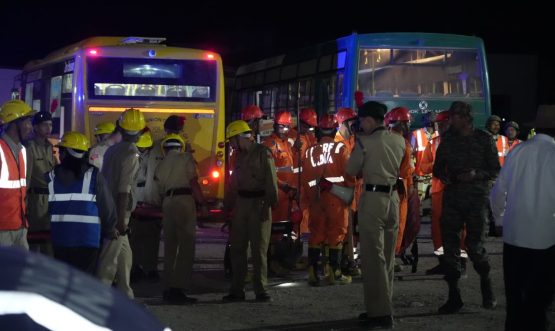 Night Mock Drill exercises conducted at Choglamsar and Lungmar near Lamdon.