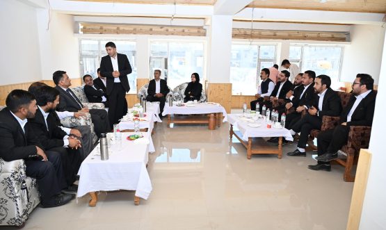 Visit of Hon'ble Shri Justice Mohammad Yousuf Wani, Judge High Court of J&K and Ladakh (Administrative Judge District Kargil) to District Kargil.