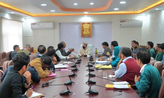 CEC Kargil calls upon Secretary Sanjit Rodrigues; chairs meeting to review developmental works.