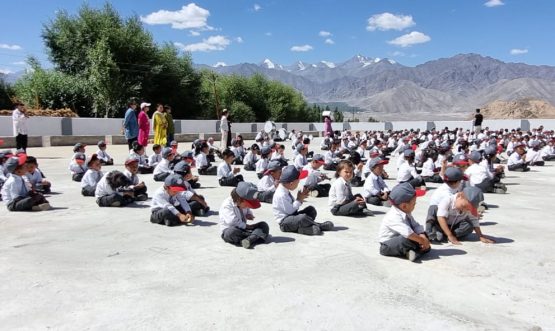 Successful Conduct of Vidya Pravesh Test in Schools of Ladakh.