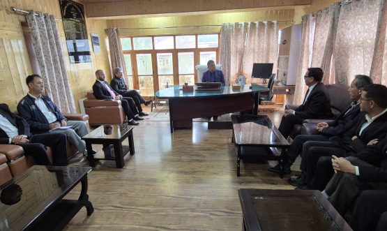 Hon’ble Mr. Justice Mohammad Yousuf Wani, Judge, High Court of Jammu & Kashmir and Ladakh, Visits District Court Leh.