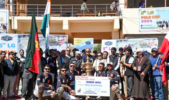 Hon’ble LG Kavinder with winning men’s team