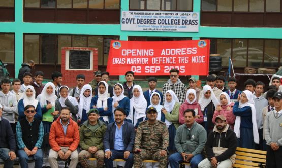 GDC Drass, Indian Army and MKDEI Launch Drass Warrior Defence Training Node, Conducted Entrance Exam.