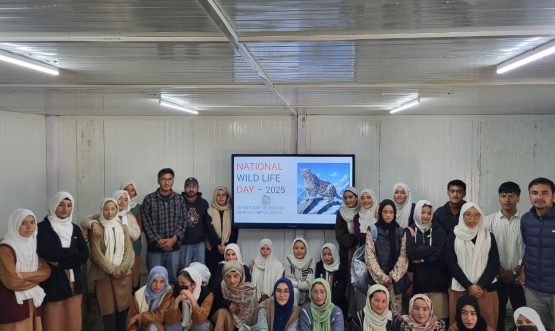 GDC Kargil Sankoo Campus Celebrates National Wildlife Day 2025.
