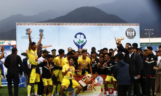 The grand finale of the 3rd Climate Cup 2025 was played today at the Astro Turf Stadium, Spituk. The tournament was organised by the Ladakh Autonomous Hill Development Council (LAHDC), Leh.