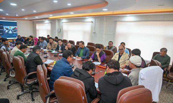 CEC Dr. Mohd Jaffer Akhoon Chairs Review Meeting on District CAPEX Budget Expenditure 2025–26.