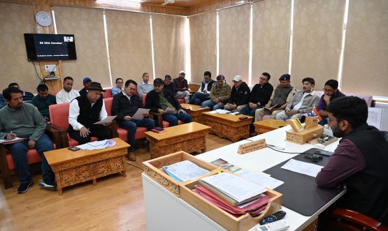 DC Kargil chairs high-level meeting for the 10th Ladakh Zanskar Festival.