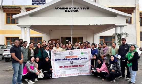 Enterprising Ladakh Workshop successfully inaugurated at Government Degree College Nobra.