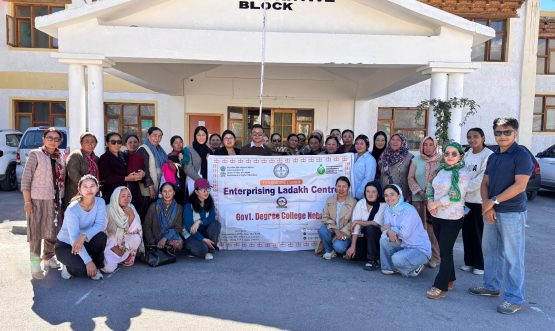 Enterprising Ladakh Youth Awareness Programme successfully concludes at Government Degree College Nobra.