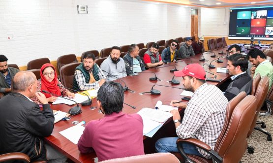 Director FCS&CA took Review meeting of Stock Position and Availability of Essential Commodities in Ladakh.
