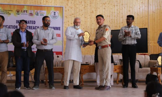 Outreach Programme on Mission LiFE, Swachhata Hi Seva and New Criminal Laws organized by CBC in Leh.