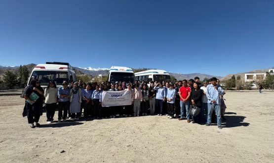 District Hub for Empowerment of Women Organizes Exposure Visit for EJM College Students to Ladakh Agri Tech