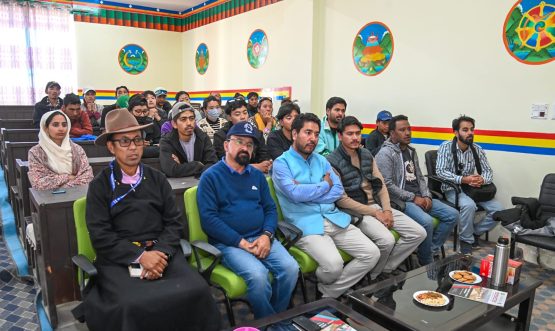 CEC Dr Jaffer Akhoon inaugurates DSSRB coaching programme at GDC Zanskar.