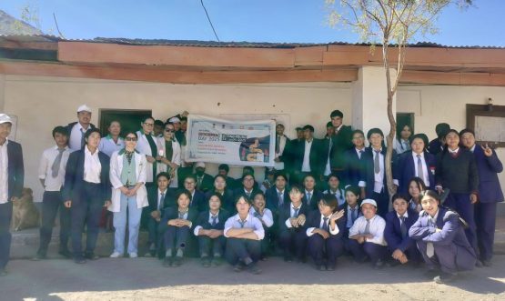 Second Round of National Deworming Day observed in Khaltse Block.