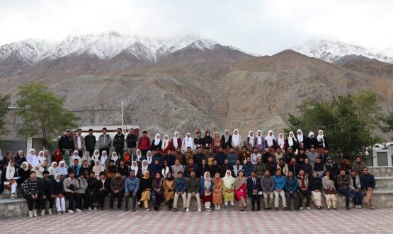 Vice Chancellor of University of Ladakh Visits GDC Kargil, Urges Students to Uphold Peace and Harmony.