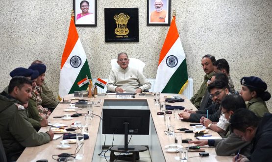 LG Kavinder Gupta assesses overall situation of Ladakh.