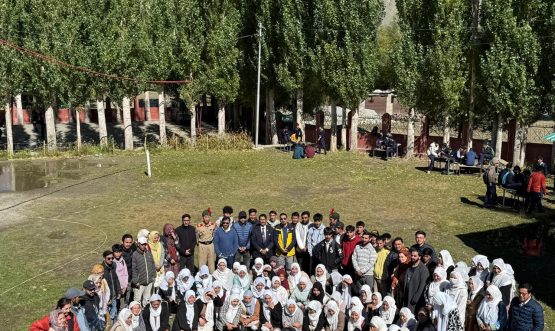 Vice-Chancellor, University of Ladakh, Visits Government Degree College Sankoo Campus.