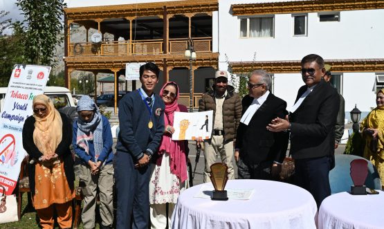 Tobacco Free Youth Campaign 3.0 Launched in Kargil.