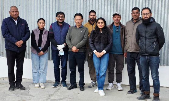 Refresher Training on Wheat Flour Fortification in Leh.