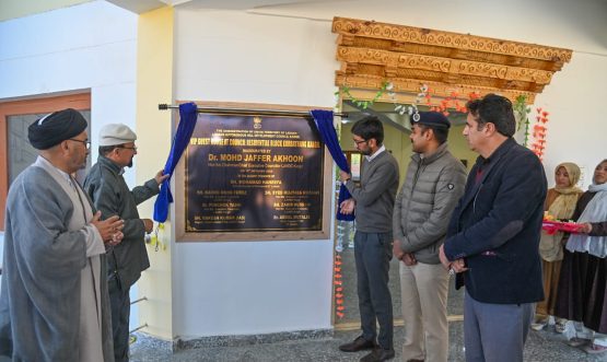 CEC Dr. Mohd Jaffer Akhoon Inaugurates Multiple Crore Development Projects in Kargil.