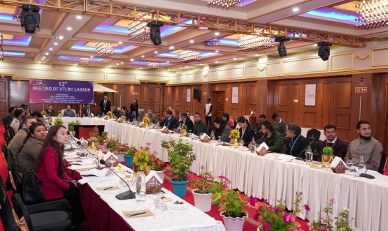 Chief Secretary chairs 13th Union Territory Level Bankers Committee (UTLBC) meeting to review banking progress in Ladakh.
