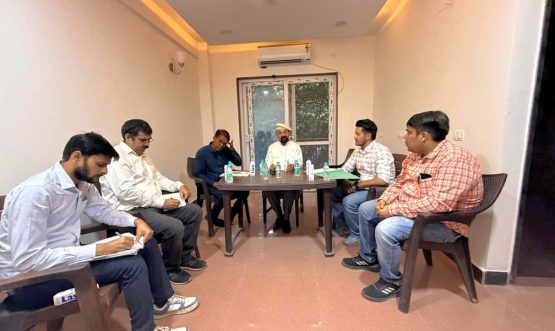 CEC LAHDC Kargil Dr. Jaffer Akhoon Inspects Ongoing Works at Ladakh Bhawan Kargil Wing, New Delhi.
