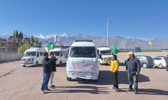 Sheep Husbandry Department Flags Off Livestock Owners for Exposure Tour.