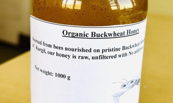 Buckwheat Honey extraction in the high lands of Kargil.