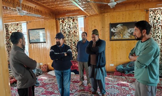 CEC Kargil Inspects Old and New Blocks of Kargil House Srinagar.