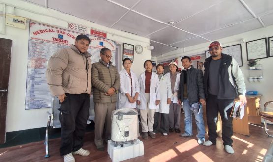 The Director, Health Services, UT Ladakh, accompanied by the Statistical Officer (Planning), State Programme Manager (Ayush), Consultant (Ayush), and the Personal Assistant to the Director, undertook a three-day comprehensive tour to Nyoma Sub-Division