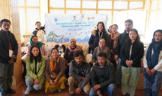 Ladakh Pollution Control Committee Observes International E-Waste Day 2025.
