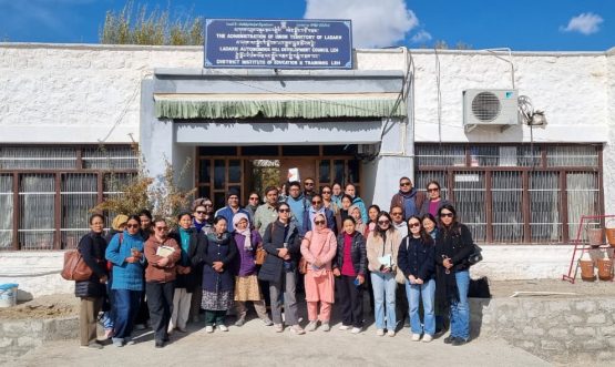 Training on Simulation and Gamification-Based Teaching Held at DIET Leh.