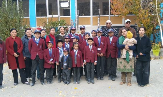 CEO, Leh Conducts Field Visit to Schools in Biama, Dha, and Hanu Yokma.