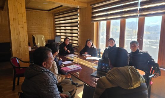 The Director, Social & Tribal Welfare Department, UT Ladakh, Ms. Kunzes Angmo (JKAS), chaired a review meeting on the progress and implementation status of Adoption under Mission Vatsalya.