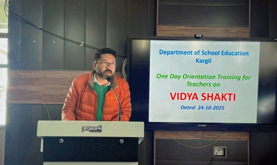 Training on Simulation and Gamification-Based Teaching Held at DIET Kargil.