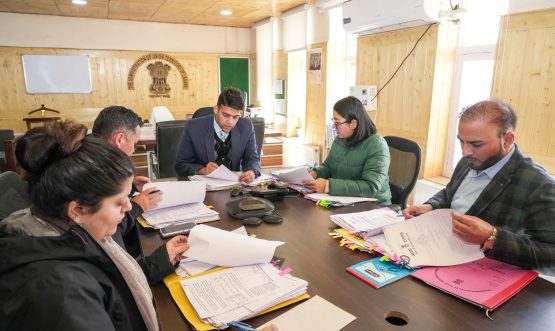 Administrative Secretary Chairs Departmental Promotion Committee meetings for Cooperative and Agriculture Departments.