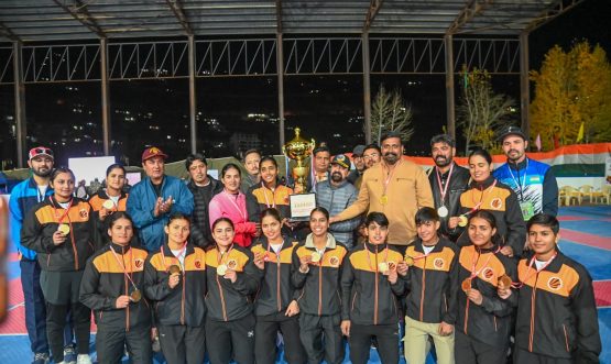 CEC Kargil Attends Valedictory Function of North Zone All India Inter-University Kabaddi Tournament 2025.