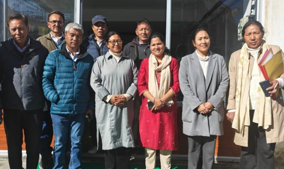 Education Secretary reviews schemes, trainings and remedial classes in UT Ladakh.