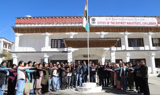 Rashtriya Ekta Diwas Celebrated at DC Office, Leh.