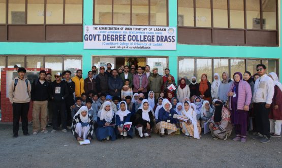 CBC organise awareness program on social and environmental issues at GDC Drass.