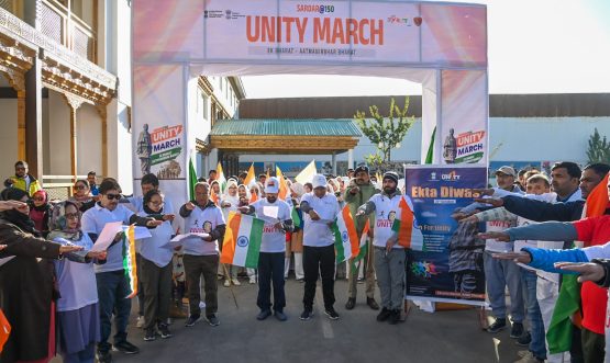 CEC Kargil Leads Rashtriya Ekta Diwas Celebrations at TFC Kargil.