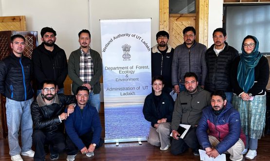 Three-Day Workshop on Wetland Boundary Demarcation, Ground Truthing, and Health Card Assessment Concludes in Leh.