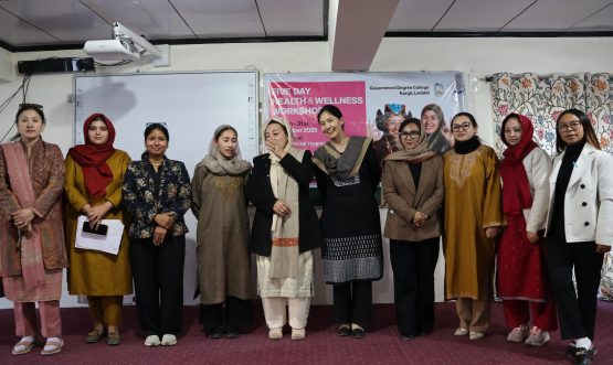 GDC Kargil concludes five-days long workshop on menstrual hygiene.