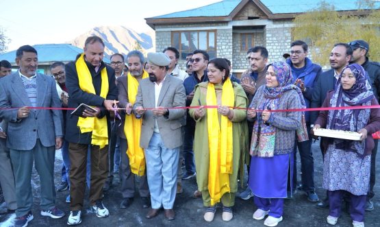 CEC Kargil Inaugurates Macadamized Link Road at KVK Kargil; Reaffirms Commitment to Strengthening Agricultural Research and Innovation.
