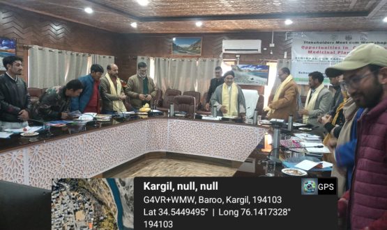 One-Day Stakeholders’ Meet and Workshop on “Opportunities in Cultivation of Medicinal Plants in Ladakh” Held at Kargil.