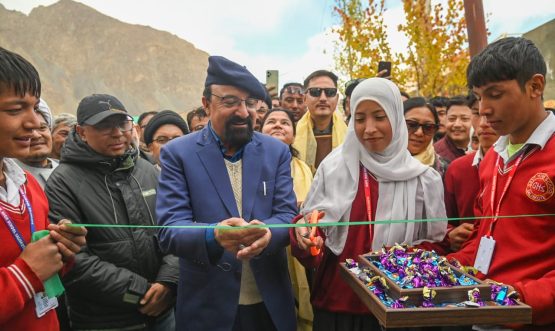 CEC Kargil Inaugurates Upgradation of Government High School Saliskote to Higher Secondary School.