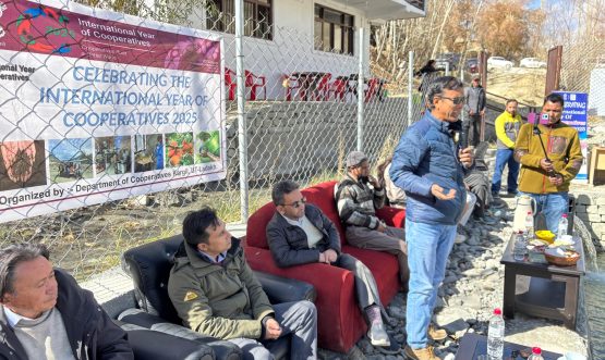 EC Phunchok Tashi Stresses Cooperative Role in Boosting Ladakh's Rural Economy at Pashkum.