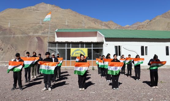 GDC Khaltsi Observes 150 Years of the National Song Vande Mataram.