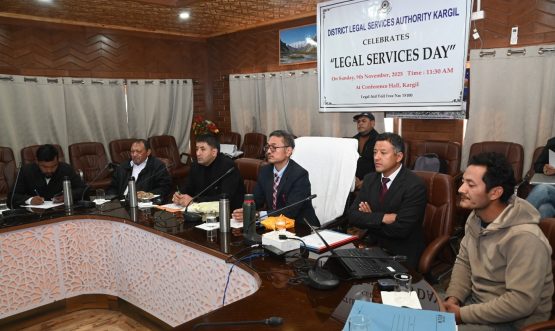 District Legal Services Authority Kargil celebrates Legal Services Day.